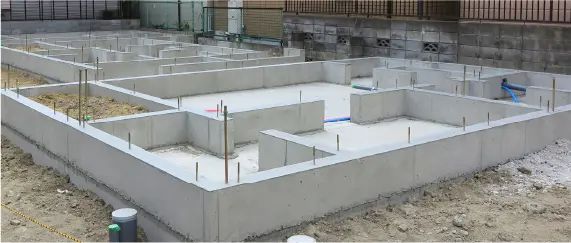 気密防災ベタ基礎・防水基礎