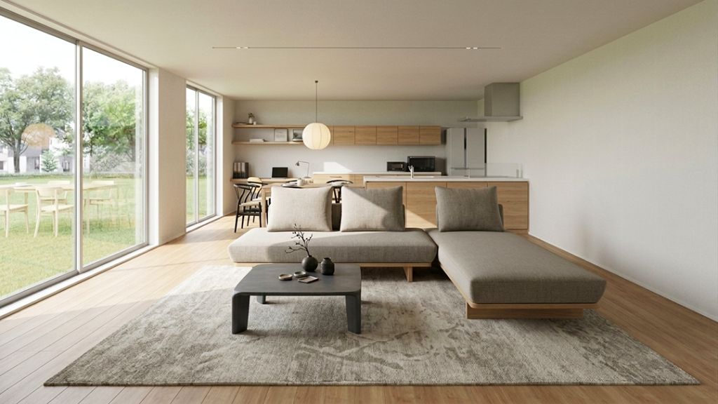 6P×6P 大空間LDK インテリアイメージ